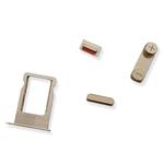 KIT TASTI + CARRELLO SIM PER IPHONE 5S / SE GOLD