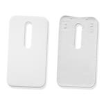 AKKUDECKEL RUCKSEITE BACKCOVER XT1540 XT1541 XT1550 MOTO G 3TH GEN. WEISS