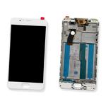 DISPLAY LCD FOR MEIZU MEILAN 5S / M5S WHITE WITH FRAME