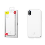 BASEUS THIN CASE PER IPHONE X BIANCO WIAPIPHX-ZB02