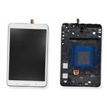 DISPLAY LCD PER SAMSUNG T230 TAB 4 7.0 BIANCO CON FRAME GH97-15864B
