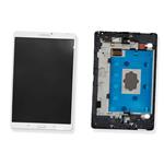 DISPLAY LCD PER SAMSUNG T700 TAB S 8.4 BIANCO CON FRAME GH97-16047A