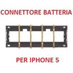 CONNETTORE BTB BATTERIA PER IPHONE 5G