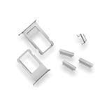 KIT TASTI + CARRELLO SIM PER IPHONE 6S SILVER