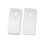 AKKUDECKEL RUCKSEITE BACKCOVER XT1602 MOTO G4 WEISS