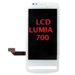 BILDSCHIRM LCD FUR NOKIA LUMIA 700 WEISS