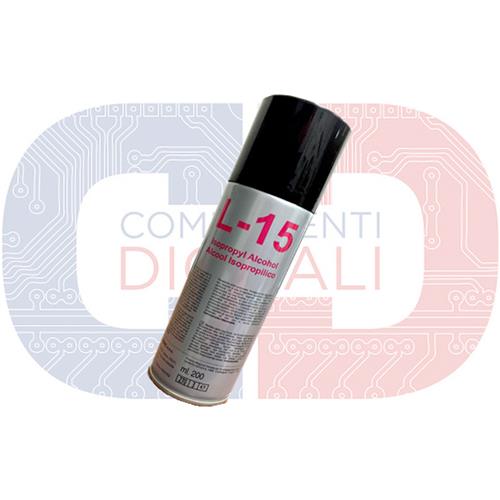 2116 - DUE-CI L-15 ALCOOL ISOPROPILICO SPRAY 200ML - DUE-CI - L-15