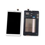 DISPLAY LCD PER SAMSUNG T560N T561 TAB E 9.6 BIANCO CON FRAME GH97-17525B 