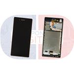 DISPLAY LCD PER SONY E6553 Z3 PLUS RAME W/F 1293-1499