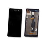 ECRAN LCD POUR SONY F3311 XPERIA E5 NOIR AVEC CHASSIS 78PA4100020