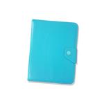 CRAZY HORSE FLIP CASE UNIVERSALE PER TABLET 8 INCH AZZURRO