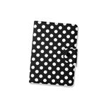 FLIP CASE DOT PATTERN UNIVERSALE PER TABLET 7 INCH NERO