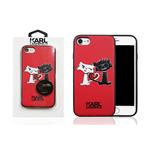 KARL LAGERFELD CHOUPETTE IN LOVE 1 HARD CASE COQUE RIGIDE PER IPHONE 7 ROSSO