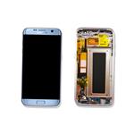 BILDSCHIRM LCD FUR SAMSUNG G935F S7 EDGE CORAL BLUE MIT RAHMEN GH97-18533G GH97-18767G