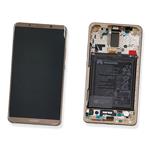 DISPLAY LCD PER HUAWEI MATE 10 PRO MARRONE CON FRAME 02351RQM SERVICE PACK