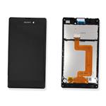 BILDSCHIRM LCD FUR SONY D5103 XPERIA T3 SCHWARZ MIT RAHMEN F/191GUL0005A