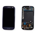 DISPLAY LCD PER SAMSUNG I9300 S3 BLU CON FRAME GH97-13630A