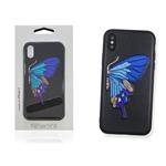 COVER BENJAMINS BUTTERFLY PER IPHONE X / XS NERO