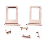 KIT TASTI E CARRELLO SIM PER IPHONE 8 PLUS GOLD ROSA