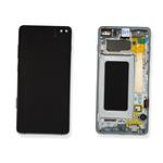 DISPLAY LCD PER SAMSUNG G975F S10 PLUS VERDE CON FRAME GH82-18849E GH82-18834E