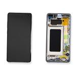 PANTALLA LCD PARA SAMSUNG G975F S10 PLUS BLANCO PRISMA CON MARCO GH82-18849B GH82-18834B
