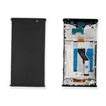 ECRAN LCD POUR SONY H3413 H4493 XPERIA XA2 PLUS NOIR AVEC CHASSIS