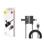 CAVO USB + LIGHTNING BASEUS SUCTION CUP MOBILE GAMES CABLE 3M NERO CALXP-E01