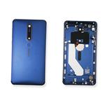 BACK COVER NOKIA 6.1 BLU/GOLD W/ID TOUCH