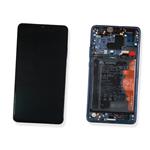 DISPLAY LCD PER HUAWEI MATE 20X 4G BLU CON FRAME 02352GBD