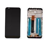 DISPLAY LCD PER MEIZU M8C M809L NERO CON CORNICE 