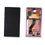 DISPLAY LCD PER SAMSUNG N970F NOTE 10 ROSA CON FRAME GH82-20818F