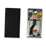 DISPLAY LCD PER SAMSUNG N970F NOTE 10 BIANCO CON FRAME GH82-20818B GH82-20817B