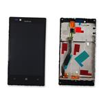 BILDSCHIRM LCD FUR NOKIA LUMIA 720 MIT RAHMEN SCHWARZ
