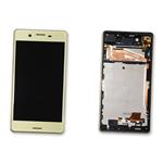 ECRAN LCD POUR SONY F5121 XPERIA X LIME AVEC CHASSIS 1302-4798