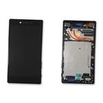 ECRAN LCD POUR SONY E6883 AVEC CHASSIS NOIR Z5 PREMIUM DUAL 1299-0682