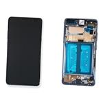 DISPLAY LCD FOR SAMSUNG G977B S10 5G BLACK / MAJESTIC BLACK WITH FRAME GH82-20442B