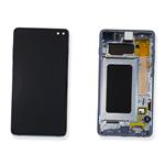 ECRAN LCD POUR SAMSUNG G975F S10 PLUS BLEU AVEC CHASSIS GH82-18834C GH82-18849C