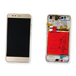 DISPLAY LCD PER HUAWEI P10 LITE GOLD CON FRAME + BATTERIA 02351FSN