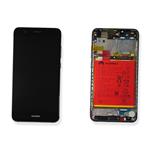 DISPLAY LCD PER HUAWEI P10 LITE NERO CON FRAME + BATTERIA 02351FSE 02351FSG