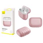 COVER PER AIRPODS PRO BASEUS SHELL PATTERN ROSA WIAPPOD-BK04