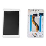 DISPLAY LCD FOR SAMSUNG T295 TAB A 8.0 SILVER WHITE WITH FRAME GH81-17179A