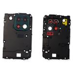 VETRO CAM POSTERIORE P40 LITE VERDE CON FRAME