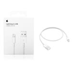 CAVO USB + LIGHTNING APPLE 0.5 METRI CON BLISTER ME291ZM/A ORIGINALE MFI