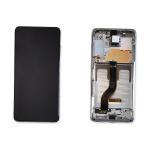 DISPLAY LCD PER SAMSUNG G985F G986B S20 PLUS BIANCO CON FRAME GH82-22145B GH82-22134B