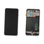 PANTALLA LCD PARA SAMSUNG A105F NEGRO CON MARCO (EU VERSION) GH82-20322A GH82-20227A