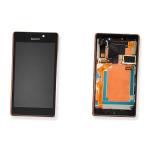 ECRAN LCD POUR SONY D2403 NOIR COPPER AVEC CHASSIS 78P7550003N