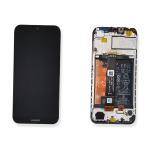 DISPLAY LCD FOR HUAWEI Y5 2019 BLACK WITH FRAME 02352QNW SERVICE PACK