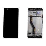 DISPLAY LCD FOR HUAWEI P9 PLUS BLACK WITH FRAME COMPATIBLE