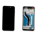 DISPLAY LCD FOR HUAWEI P8 LITE 2017 BLACK WITH FRAME COMPATIBLE