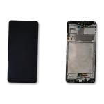 DISPLAY LCD PER SAMSUNG A426B A42 5G NERO CON FRAME GH82-24375A GH82-24376A